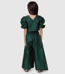 Green Top & Flared Pant