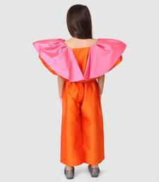 Orange Flared Top&Culotte