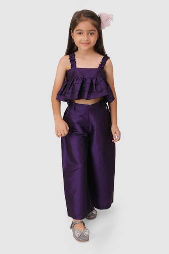 Voilet fril top&Pant