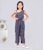 Jelly Jones Multi color Geometric Print Jump suit