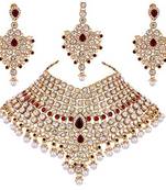 Traditional Kundan Bridal Dulhan Jewellery Set for Women 