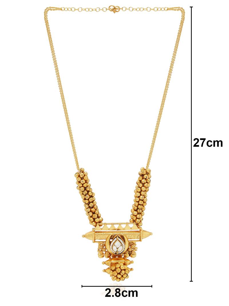 Antique Temple Long Necklace Jewellery for Women & Girls (MC087FL)
