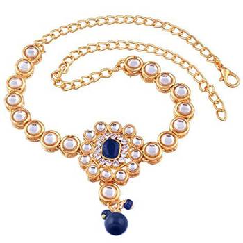 Stone & Kundan Studded Bajuband /Vanki/Armlet/Bajubandh for Women  1