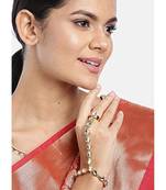 Traditional Kundan Hath Panja for Women 