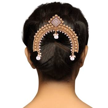 Pearl Hair Accessory Juda Pin for Women  1