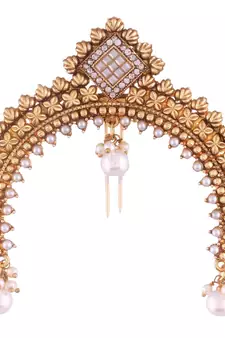 Pearl Hair Accessory Juda Pin for Women 
