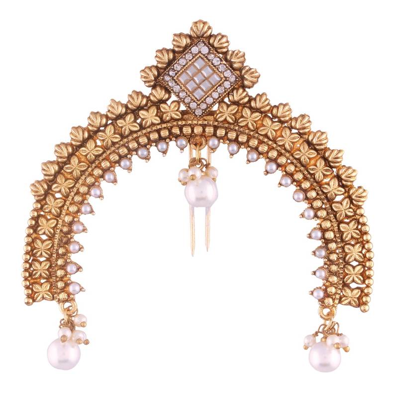 Pearl Hair Accessory Juda Pin for Women 