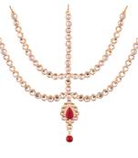 Traditional Kundan Maang Tikka for Women (T2001M)
