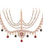 Traditional Kundan Maang Tikka for Women 