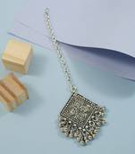 Oxidised gold Plated Navratri Maang Tikka for Women 