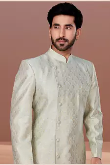 Designer Function Wear Heavy Indo Western Set