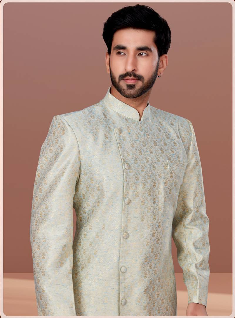 Designer Function Wear Heavy Indo Western Set