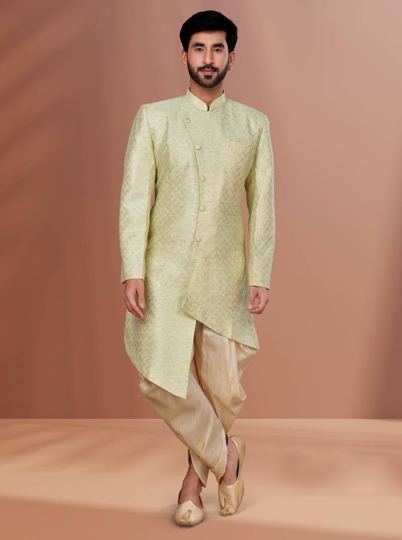 Designer Function Wear Heavy Indo Western Set