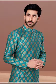 Designer Function Wear Heavy Indo Western Set