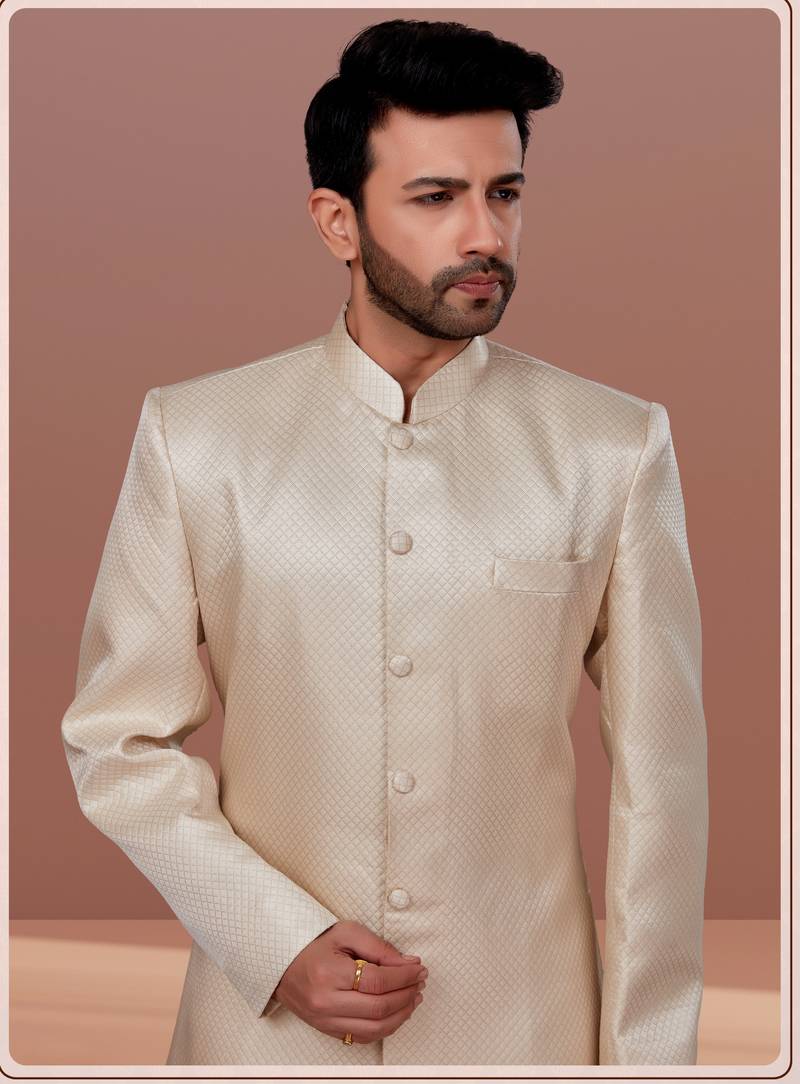 Designer Function Wear Heavy Indo Western Set