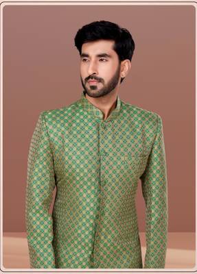 Designer Function Wear Heavy Indo Western Set 2