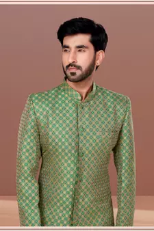 Designer Function Wear Heavy Indo Western Set