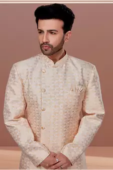 Designer Function Wear Heavy Indo Western Set