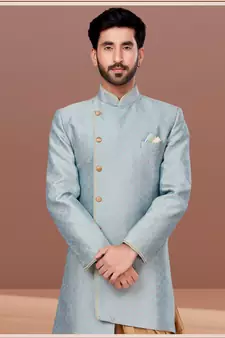 Designer Function Wear Heavy Indo Western Set