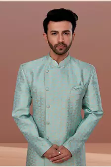 Designer Function Wear Heavy Indo Western Set