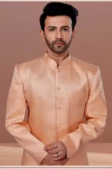 Designer Function Wear Heavy Indo Western Set