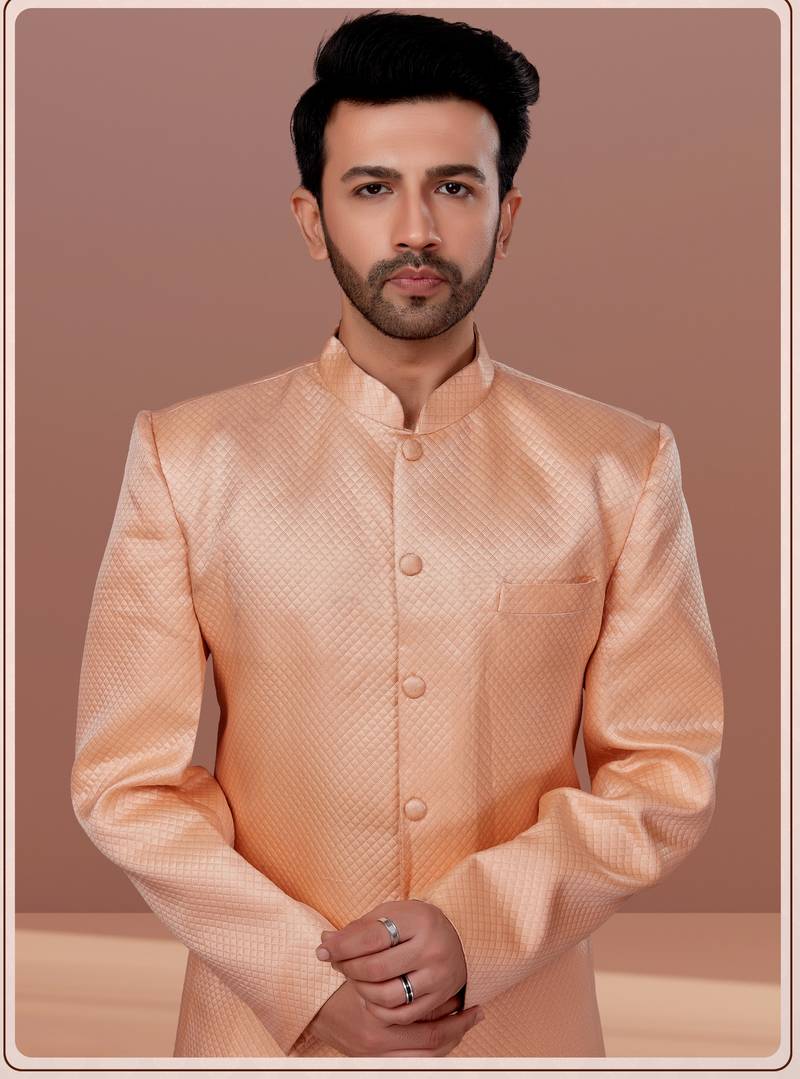 Designer Function Wear Heavy Indo Western Set