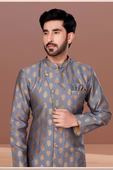 Designer Function Wear Heavy Indo Western Set