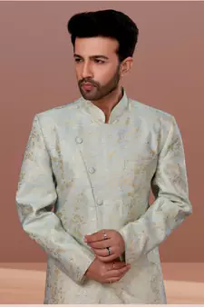 Designer Function Wear Heavy Indo Western Set