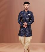 Designer Function Wear Heavy Indo Western Set