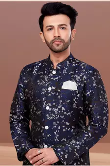 Designer Function Wear Heavy Indo Western Set