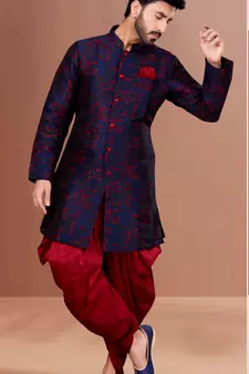 Designer Function Wear Heavy Indo Western Set