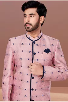 Designer Function Wear Heavy Indo Western Set