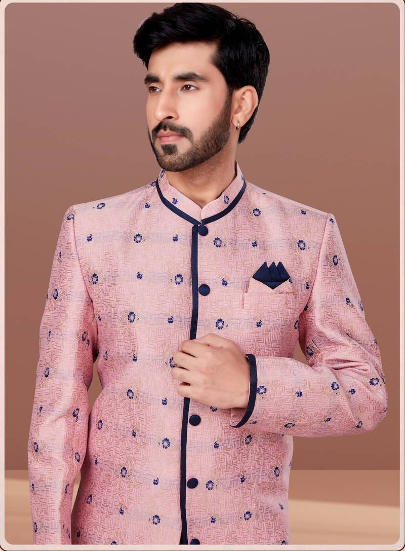 Designer Function Wear Heavy Indo Western Set