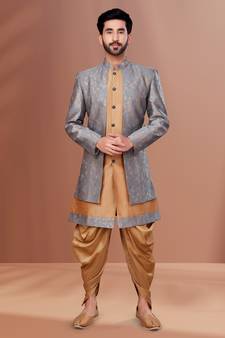 Designer Function Wear Heavy Indo Western Set