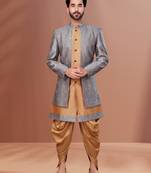 Designer Function Wear Heavy Indo Western Set