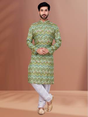 Designer Function Wear Kurta Pyjama Set 1