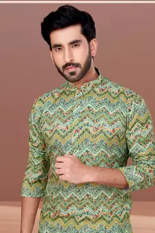 Designer Function Wear Kurta Pyjama Set