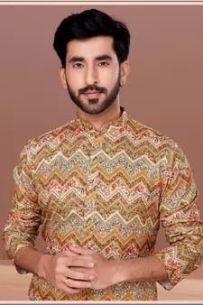 Designer Function Wear Kurta Pyjama Set