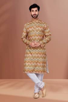 Designer Function Wear Kurta Pyjama Set