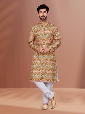 Designer Function Wear Kurta Pyjama Set 1