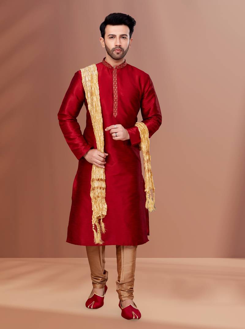 Designer Function Wear Kurta Pyjama Set