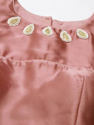 Ethnovog Ready To Wear Yellow Organza Embroidered Anarkali Suit 4