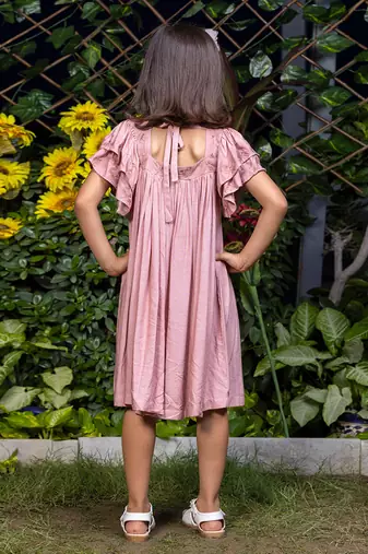 DragonFly Embroidery Dress