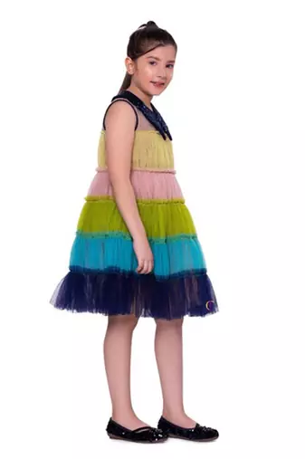 Cotton Candy Party Wear Dress