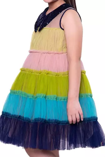 Cotton Candy Party Wear Dress