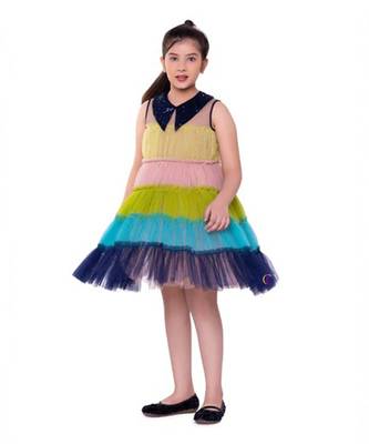 Cotton Candy Party Wear Dress 1