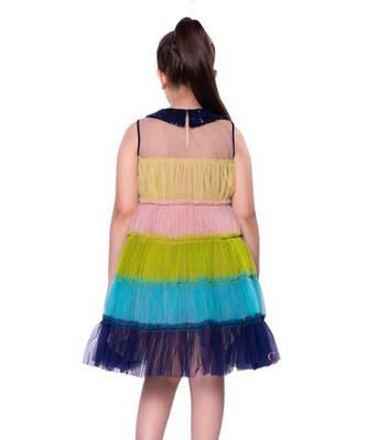 Cotton Candy Party Wear Dress 4