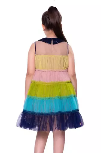 Cotton Candy Party Wear Dress