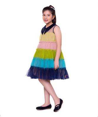 Cotton Candy Party Wear Dress 5
