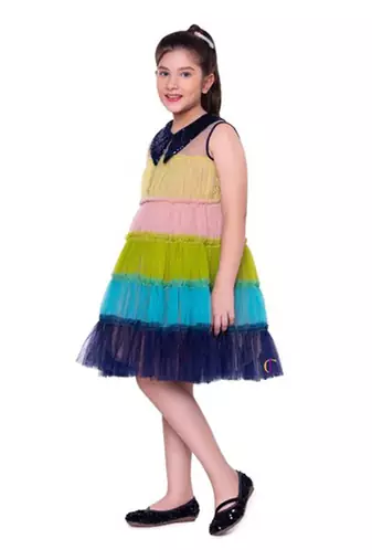 Cotton Candy Party Wear Dress